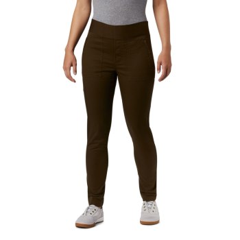 Columbia Ženske Hlače - Pinnacle Peak Hybrid Maslinasto Zelene | EGHA-62798